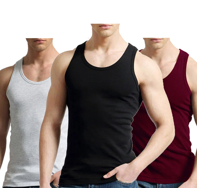 Men’s Tank Top Summer Fitness Vest 100% Cotton Sleeveless Shirt Slim Fit Gym Wear Casual Undershirt Cool Workout Tops Gift for Men