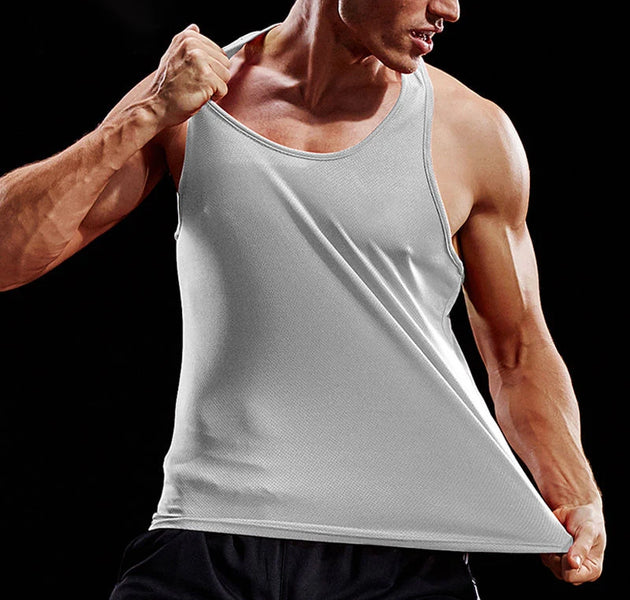Men’s Summer Running Vest Sleeveless Gym Shirt Workout Training Singlet Fitness Tank Top Athletic Sportswear