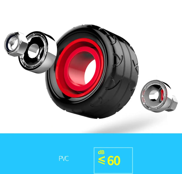 4 Wheel Ab Roller Core Strength Training Wheel for Abs, Waist & Fitness Workouts | Stable Gym Equipment