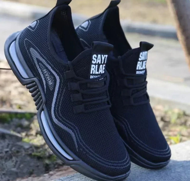 Men’s Sneakers Slip-On  Breathable Non-Slip Running, Training & Walking Shoes for Gym and Sports