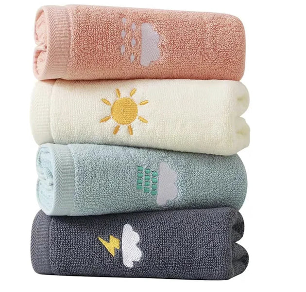 Gym Hand Towels, Soft Cotton, Highly Absorbent Workout Towels for Sweat, Face & Hands for dry
