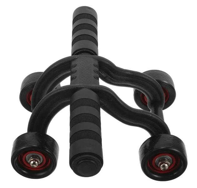 Scroll Wheel Ab Machine Roller Chain Core Trainer for Men Fitness Exercise Equipment